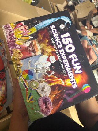 Libro 150 Experimentos Divertidos Ciencia