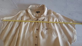 Abito vintage lino rosa thea taglia 55
