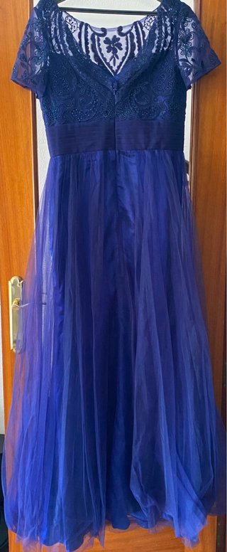 Vestido de fiesta azul