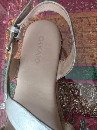 Sandalias CHIKA10plateadas