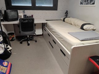 Cama nido con cajones Y escritorio