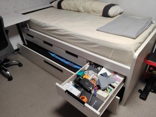 Cama nido con cajones Y escritorio