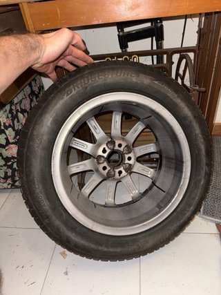 Llanta Seat Ibiza negra
