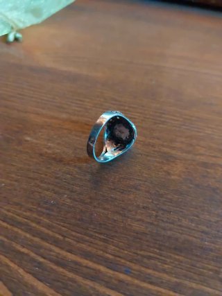 Anello vintage argento indiano