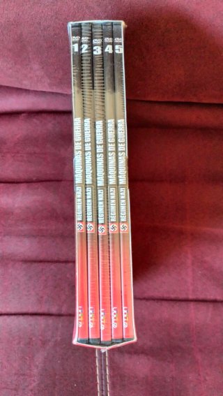 Lote 5 DVDs Régimen Nazi: Máquinas de Guerra + DVD