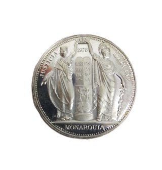 Medalla Plata 0.900 Const. Española 1978