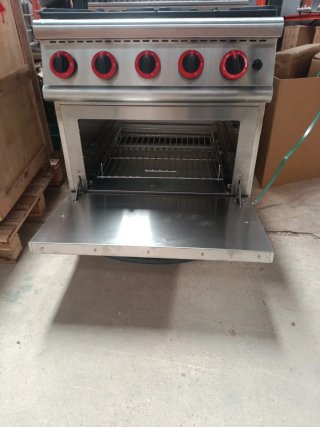 COCINA DE 4 QUEMADORES MÁS HORNO