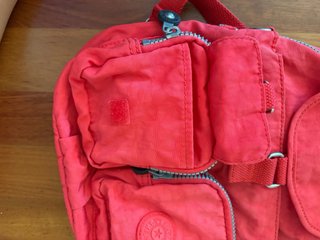 Mochila Mini Kipling Roja