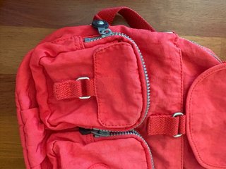 Mochila Mini Kipling Roja