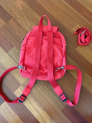 Mochila Mini Kipling Roja