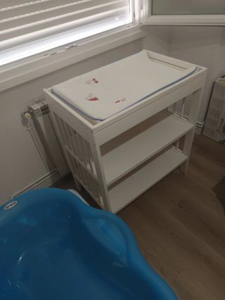 Lote Baño Bebé CAMBIADOR+ BAÑERA+ HAMACA DE BAÑO