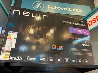 Televisor Nevir 50 QLED 4K UHD