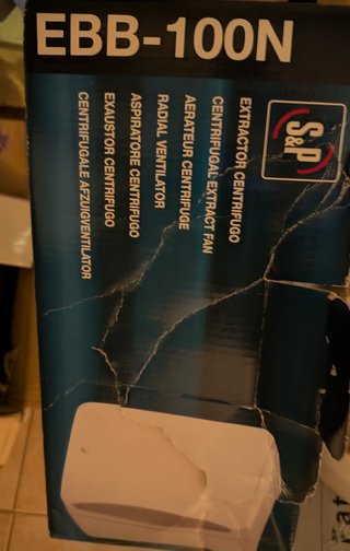Extractor de aire S&P EBB-100N