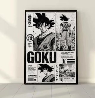 Póster Dragon Ball Z - Goku