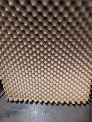 Materasso in schiuma profilata