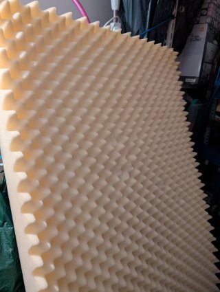 Materasso in schiuma profilata