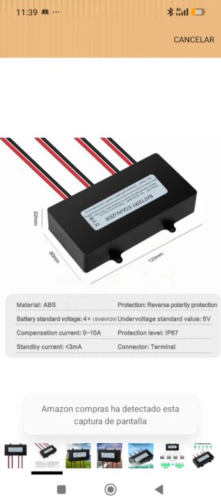 Equalizzatore 24/48V per batterie