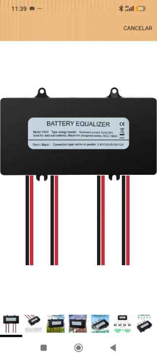 Equalizzatore 24/48V per batterie