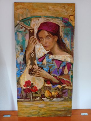 ¡PRECIOSO TRÍPTICO AL OLEO SOBRE LIENZO (62X124)!