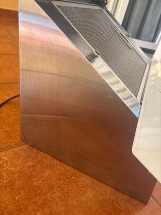 Campana extractora de cocina de cristal