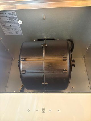 Campana extractora de cocina de cristal