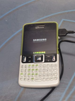 movil samsung C6620 movistar, en caja