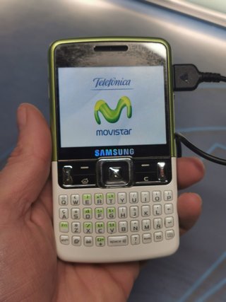 movil samsung C6620 movistar, en caja