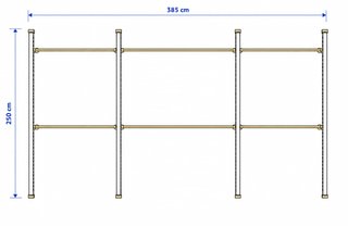 Perchero y Estantería Modular Profesional
