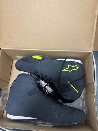 Botas Alpinestars Sektor Negro Amarillo
