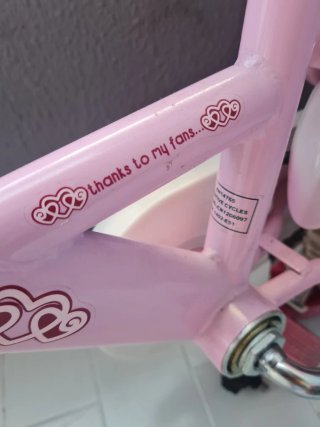 Bicicleta Niña Hello Kitty Rosa
