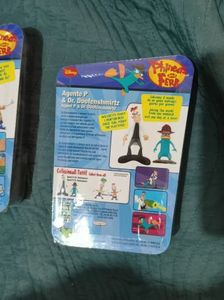 Phineas y Ferb Figuras Disney perry adorno mattel