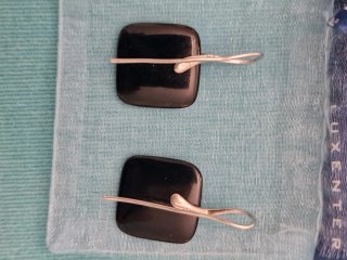 Pendientes Onix y Plata Luxenter