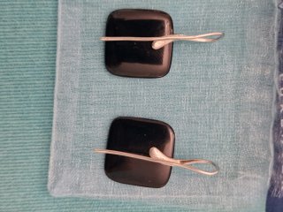 Pendientes Onix y Plata Luxenter