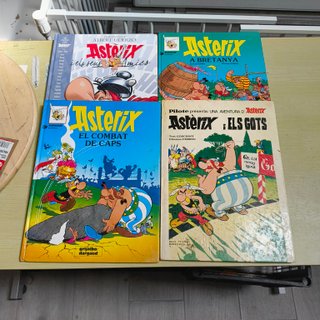 Lote 13 cómics y libros en catalán