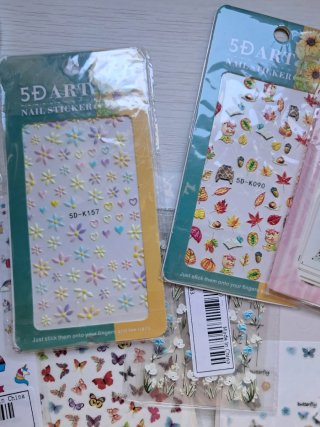Set Adhesivos Manicura 5DART