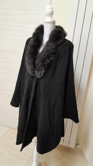 Mantella 80% Lana Grigia
