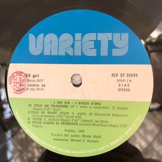 I Dik Dik - I Dischi D'Oro LP 12" 33 RPM 1977