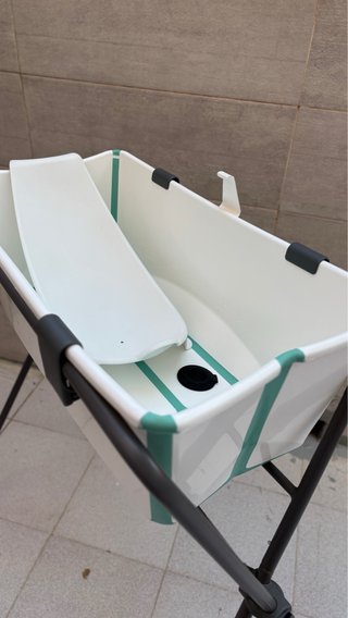 Bañera Stokke Plegable + Patas + Reductor