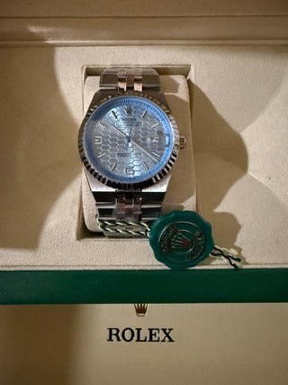 Rolex Land Dweller Oro y Plata
