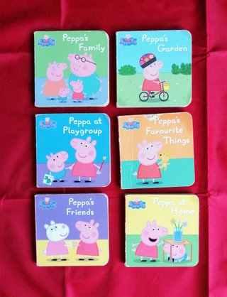 Peppa Pig Little Library | 6 mini libros en inglés