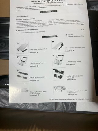 Kit básico bordado Smartstitch, Melco y Janome