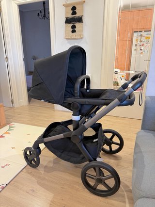 Bugaboo Fox 5 Silla + Capazo Negro