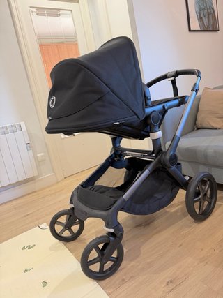 Bugaboo Fox 5 Silla + Capazo Negro