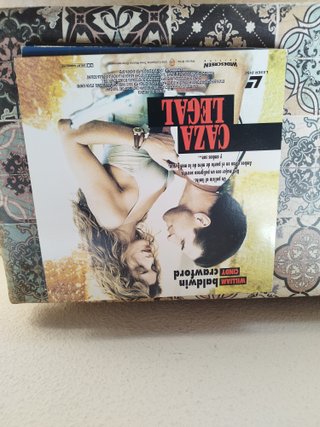 Laserdisc Caza Legal William Baldwin Cindy Crawfor