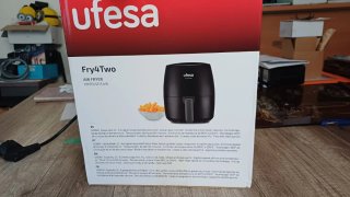 Freidora de aire Ufesa Fry4Two