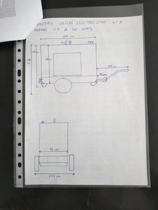 Generador Diesel 40 kvas Trifásico