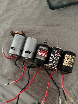 5 Motores RC 540 Brushed