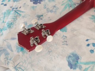 Ukelele Mini Rojo Caoba 53cm
