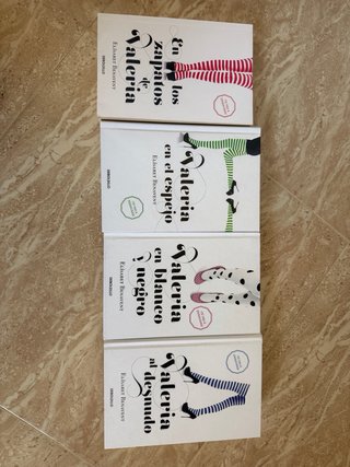 Colección libros “Valeria” bolsillo