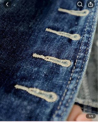 Chaleco Vaquero Mujer 2XL Azul